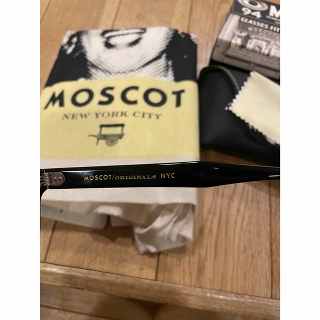 MOSCOT(モスコット)のモスコット　レムトッシュ49サイズ　グレーカラーサングラス メンズのファッション小物(サングラス/メガネ)の商品写真