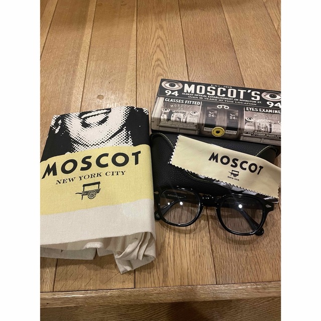 MOSCOT - モスコット レムトッシュ49サイズ グレーカラーサングラスの