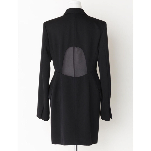 FETICO / WOOL BARATHEA BLAZER DRESS