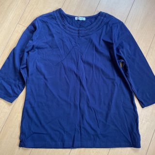 moda giere  カットソー 紺色(カットソー(長袖/七分))