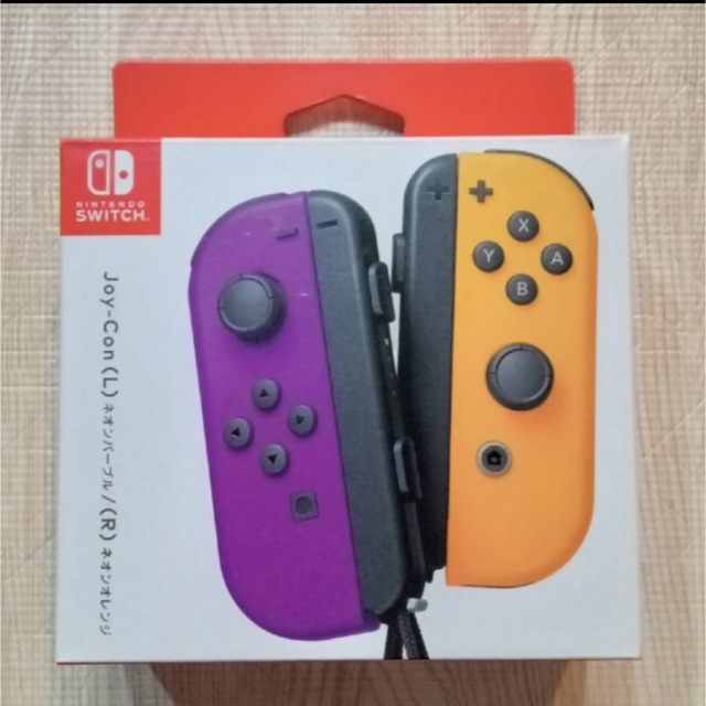 Nintendo Switch(ニンテンドースイッチ)の12/11購入　Joy-Con(L) ネオンパープル/(R) ネオンオレンジ エンタメ/ホビーのゲームソフト/ゲーム機本体(その他)の商品写真