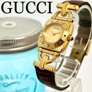 367 GUCCI グッチ時計 レディース腕時計 アンティーク ゴールド 箱付き