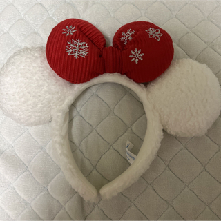 ミニーマウス - クリスマスカチューシャ　ディズニー　ミニーマウス