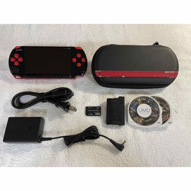 PlayStation Portable - ☆良品☆ PSP-3000 ブラック/レッドの通販 by ...