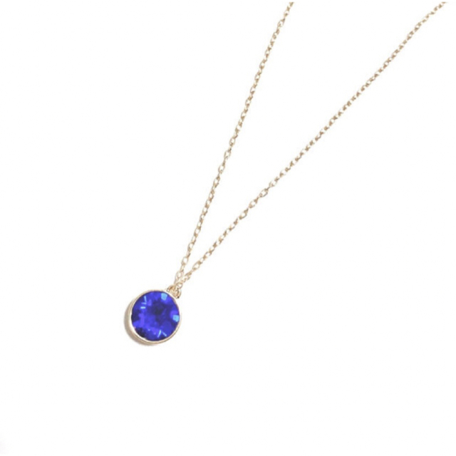 防弾少年団 BTS ジン着用風 ストーンネックレス(BLUE) | フリマアプリ ラクマ