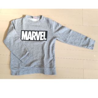 ジーユー(GU)のGU　KIDS　MARVELトレーナー＆UNIQLOデニムセット　130(Tシャツ/カットソー)