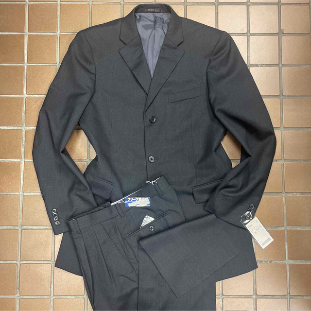 新品未使用✨激安　メンズ　スーツ　ビジネス　リクルートスーツ　XL  グレイ