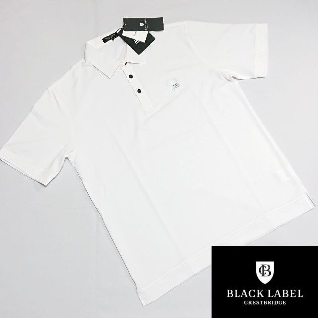 BLACK LABEL CRESTBRIDGE(ブラックレーベルクレストブリッジ)の【新品タグ付き】ブラックレーベルクレストブリッジ lab半袖ポロシャツ メンズL メンズのトップス(ポロシャツ)の商品写真