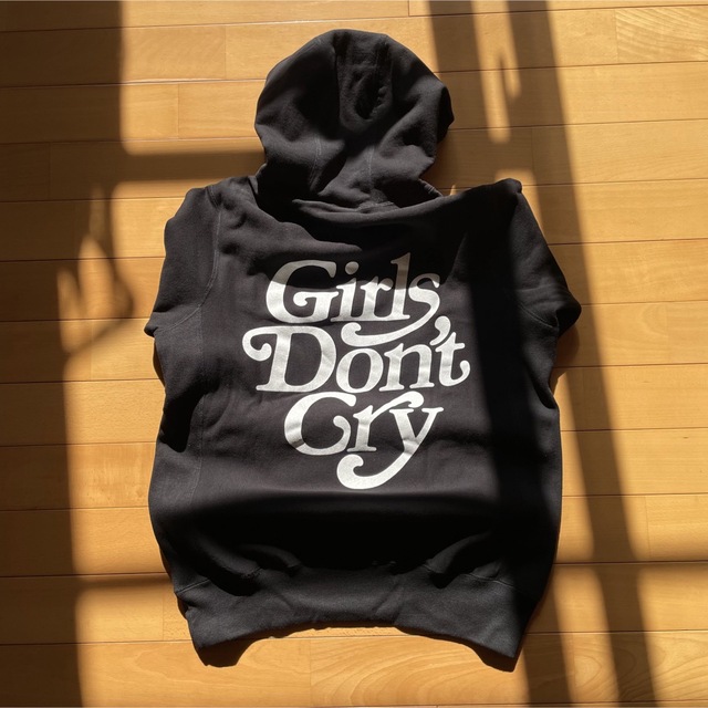 Girls Don't Cry Logo Hoodie BLACK 黒 XL