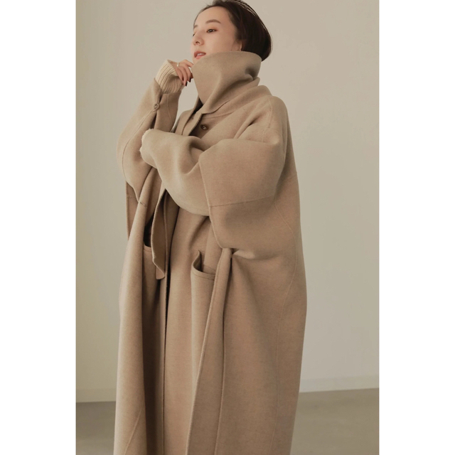 TODAYFUL(トゥデイフル)のdoubleface muffler wool coat 期間限定値下げ レディースのジャケット/アウター(ロングコート)の商品写真