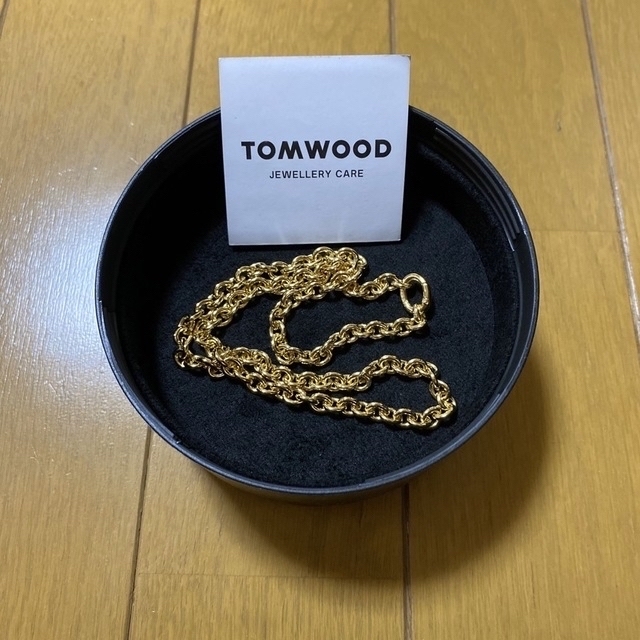 サイズ変更オプション 常田さん着用 Tom Wood ada chain necklace gold