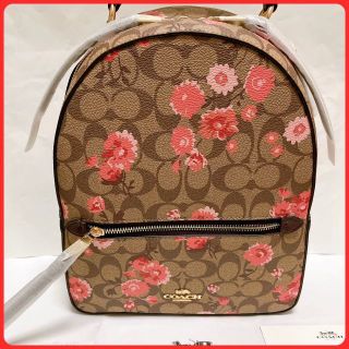 コーチ(COACH)の購入者特典有り コーチ リュック 3054 フローラル プリント 花柄(リュック/バックパック)