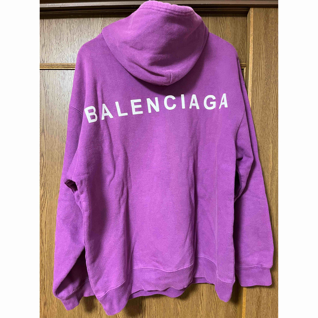 【BALENCIAGA】パーカー パープル