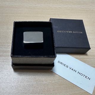 ドリスヴァンノッテンDries Van Noten スクエアブロックリング(リング(指輪))