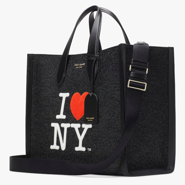 kate spade new york(ケイトスペードニューヨーク)のi love ny x kate spade NY マンハッタントートバック レディースのバッグ(トートバッグ)の商品写真