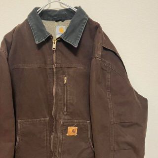 レア メキシコ製90s○カーハート ダックパーカー ブラック メンズ3XL