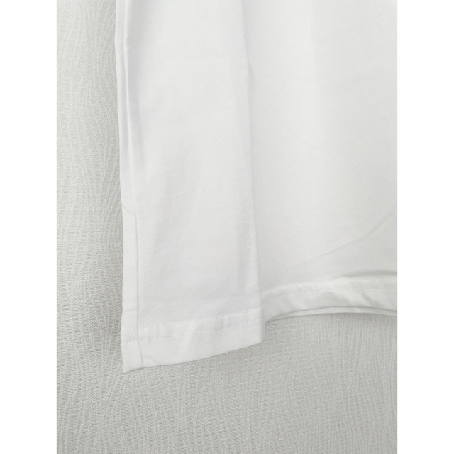 【新品】MOSCHINO  モスキーノ  ホワイト Tシャツ ワンピース 42 4