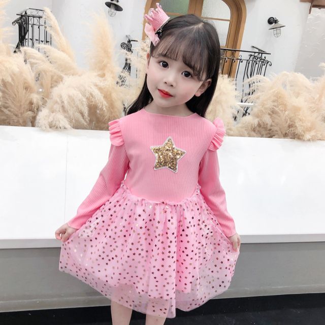 子供 ワンピース 春秋冬 110 キッズ/ベビー/マタニティのキッズ服女の子用(90cm~)(ワンピース)の商品写真