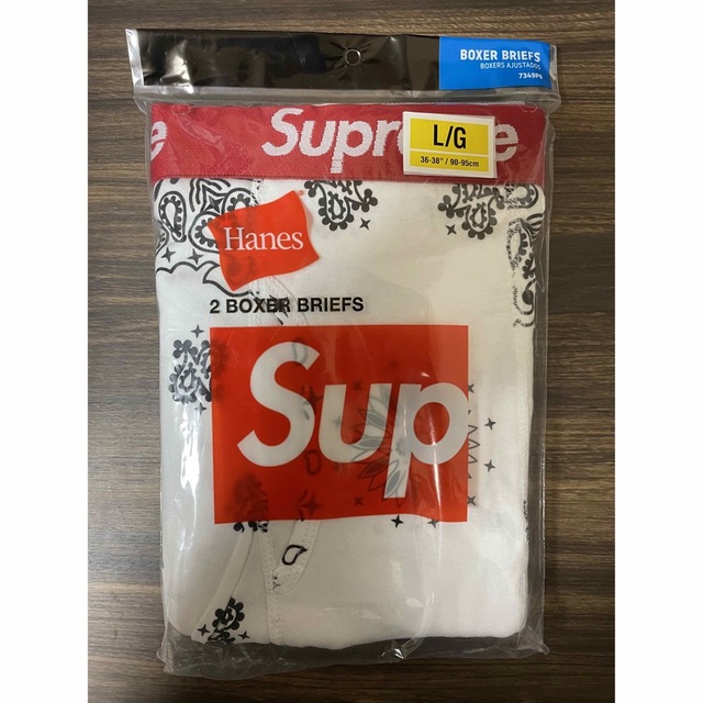 Supreme(シュプリーム)のSupreme Hanes Bandana Boxer Briefs 2pack メンズのアンダーウェア(ボクサーパンツ)の商品写真