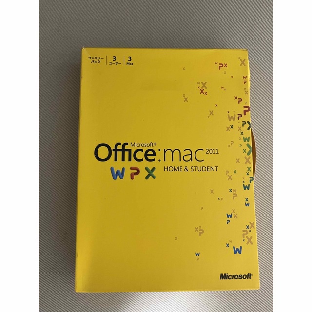 Office 2011 for Mac HOME&Student 【3ユーザ】