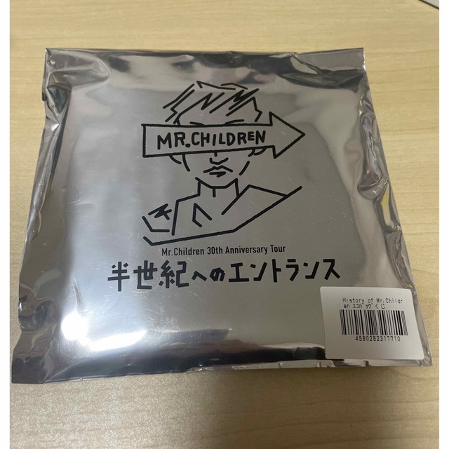 Mr.Children エコバッグ　水色 エンタメ/ホビーのタレントグッズ(ミュージシャン)の商品写真