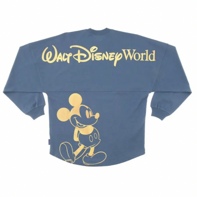 Disney ディズニー ミッキー 長袖TシャツWDW50周年スピジャ スピリットジャージ Mの通販 by ひな's shop  ｜ディズニーならラクマ