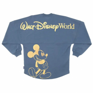 ディズニー(Disney)のディズニー　ミッキー 長袖TシャツWDW50周年スピジャ　スピリットジャージ　L(Tシャツ(長袖/七分))