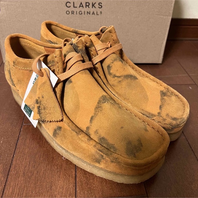 [未使用] CLARKS WALLABEE ワラビー 希少　カモ柄❗️