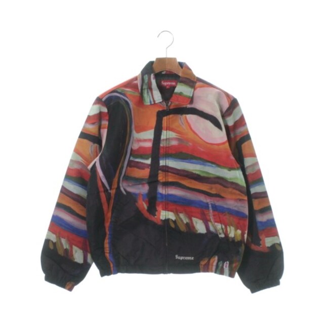 独特の上品 Supreme 【古着】【中古】 オレンジx黒x赤等(総柄) S