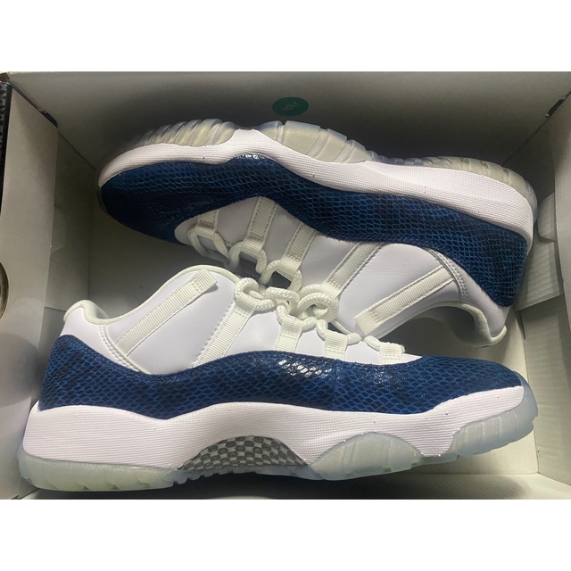 メンズ NIKE AIR JORDAN 11 RETRO LOW SNAKE US9.5 購入激安 lecent.jp