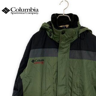 コロンビア(Columbia)のColombia INTERCHANGEアメリカ古着刺繍マウンテンパーカーメンズ(マウンテンパーカー)