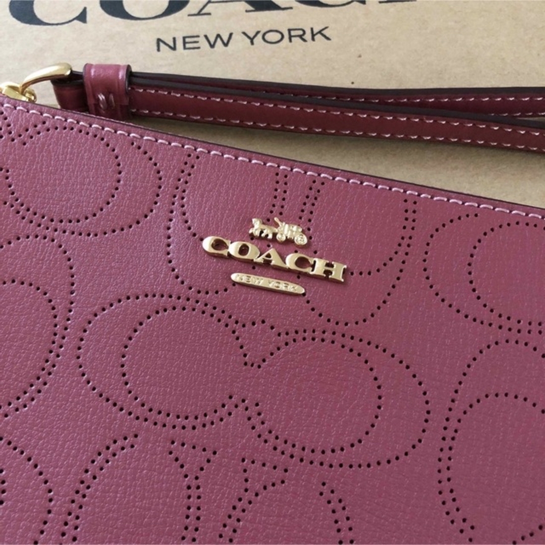 【新品】コーチ COACH シグニチャー ポーチ ハワイ購入品