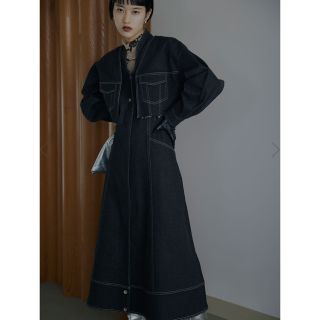 アメリヴィンテージ(Ameri VINTAGE)のUND 3WAY DENIM DRESS(ロングワンピース/マキシワンピース)