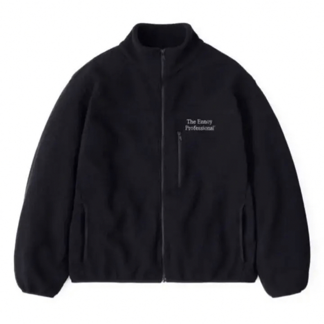 ennoy Polartec City Fleece BLACK × WHITE