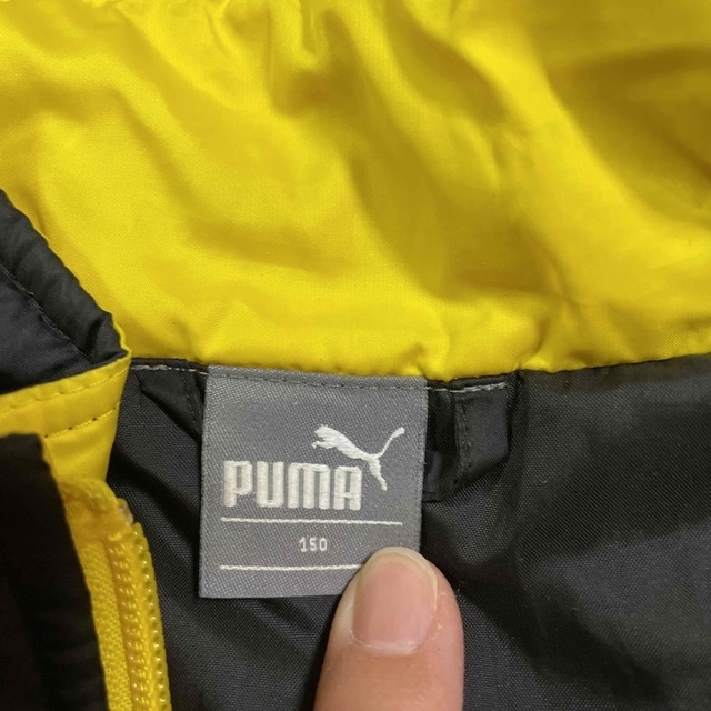 PUMA(プーマ)のプーマ　PUMA ジャンバー　150 黒 キッズ/ベビー/マタニティのキッズ服男の子用(90cm~)(ジャケット/上着)の商品写真
