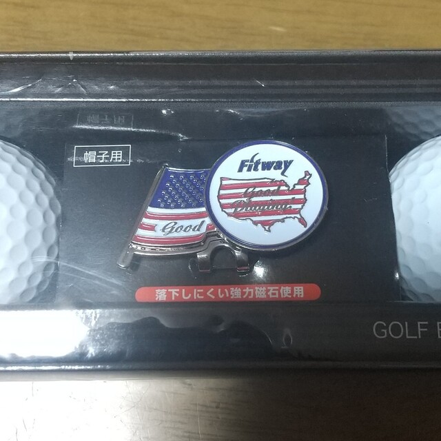 Fitwayゴルフボール、マーカーのセット スポーツ/アウトドアのゴルフ(その他)の商品写真