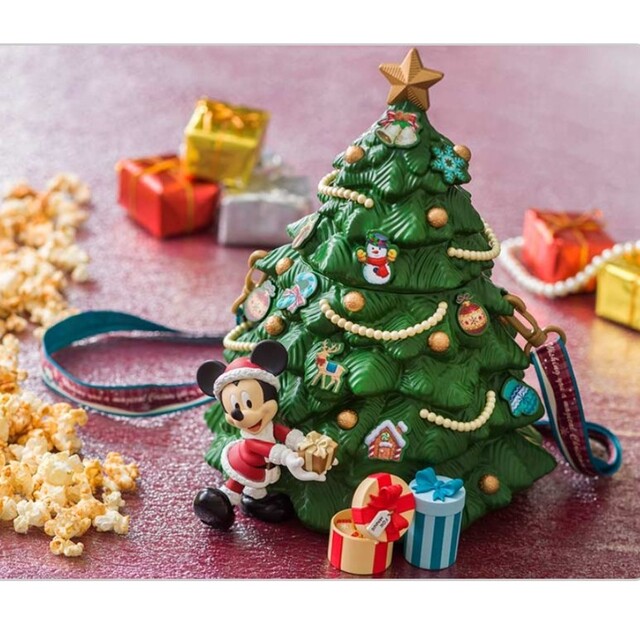 新品未使用 ディズニークリスマス ポップコーンバケット クリスマスツリー | フリマアプリ ラクマ
