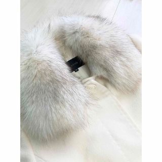 Le souk - ルスーク✨アンゴラ混フォックスファーコート❤️サイズ36 ...