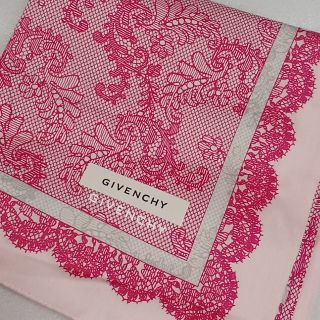 ジバンシィ(GIVENCHY)の値下げ📌ジバンシィ☆大判ハンカチーフ58×58(ハンカチ)