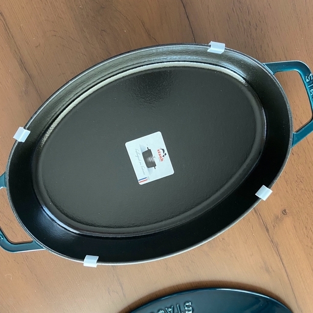 STAUB フィッシュシグネチャーオーバルホットプレート ストウブ