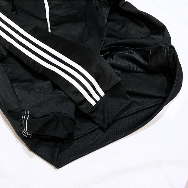 adidas(アディダス)のアディダス ジャージ上下セット セットアップ トラックスーツ 黒 adidas メンズのトップス(ジャージ)の商品写真