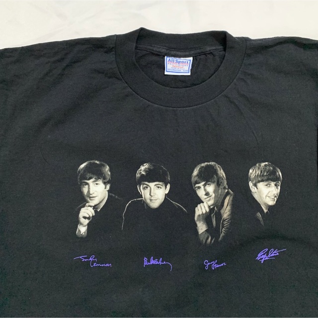 ART VINTAGE(アートヴィンテージ)のBEATLES メンバープリント 90s Tee メンズのトップス(Tシャツ/カットソー(半袖/袖なし))の商品写真