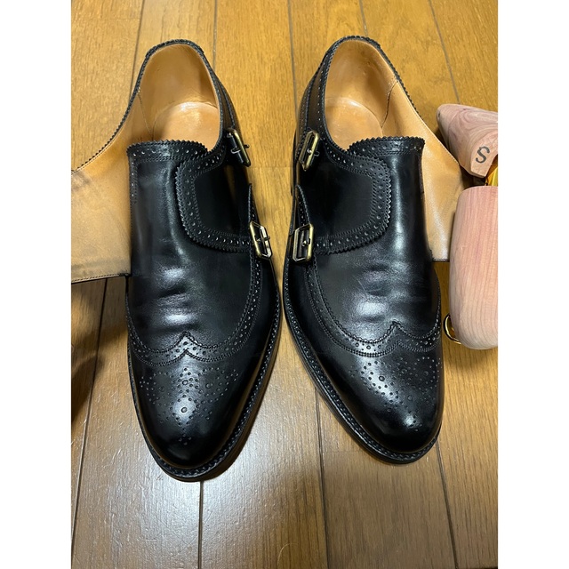 廃盤】J.M.Weston 334 ダブルモンク 6D ブラック 入荷 bowlschat.com