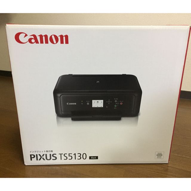 大得価特価 印刷枚数少なめ Canon PIXUS TS5130BK プリンター 9aUGo