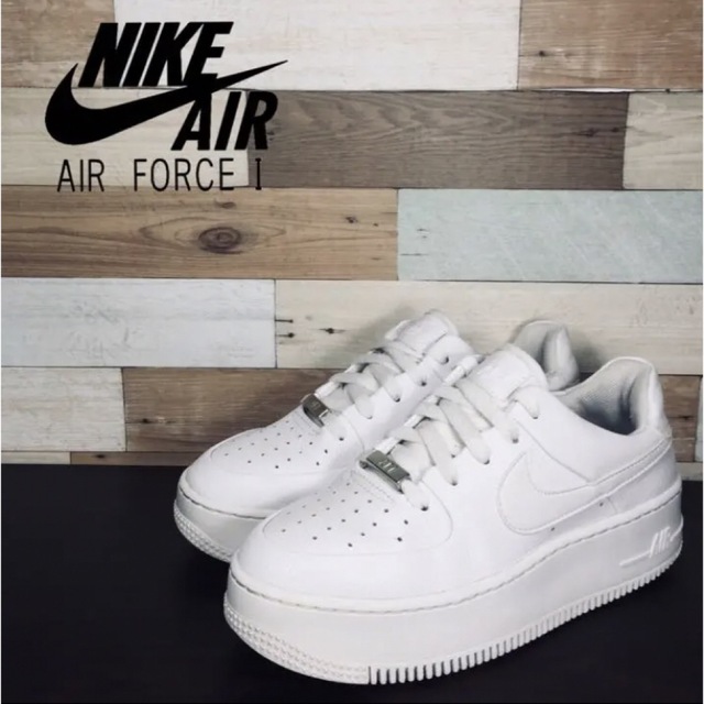 NIKE AIR FORCE 1 SAGE LOW 24cmU07294ヌ1209