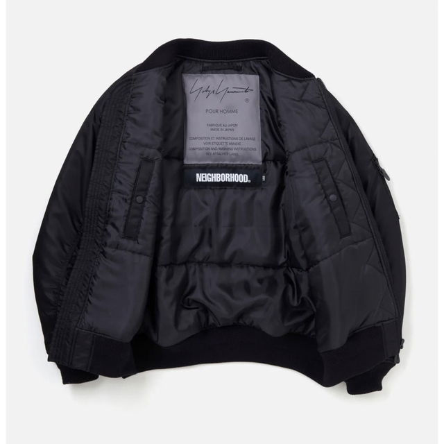 NEIGHBORHOOD(ネイバーフッド)のNEIGHBORHOOD Yohji Yamamoto MA-1 L メンズのジャケット/アウター(ブルゾン)の商品写真