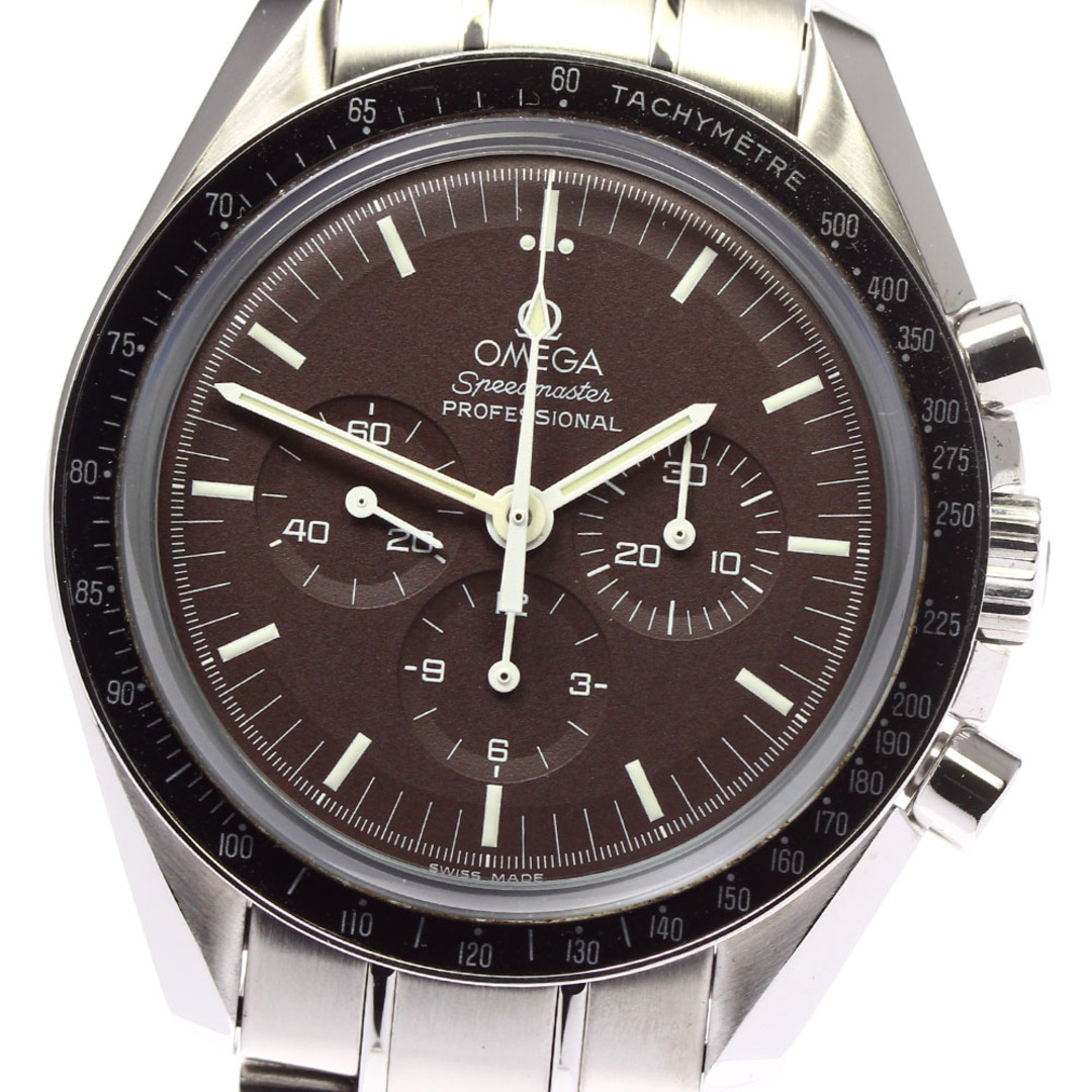 ☆良品 【OMEGA】オメガ スピードマスター プロフェッショナル 311.30.42.30.13.001 手巻き メンズ_719512【ev10】