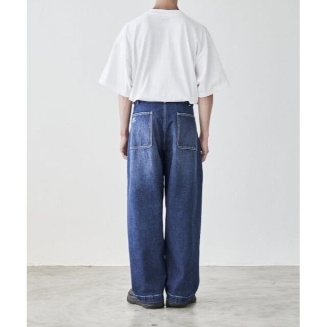 1LDK SELECT(ワンエルディーケーセレクト)のFreshService DENIM BAKER PANTS メンズのパンツ(デニム/ジーンズ)の商品写真