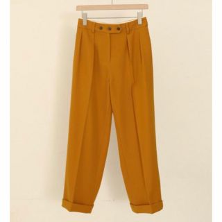 トゥデイフル(TODAYFUL)のTODAYFUL Twill Tuck Trousers(カジュアルパンツ)