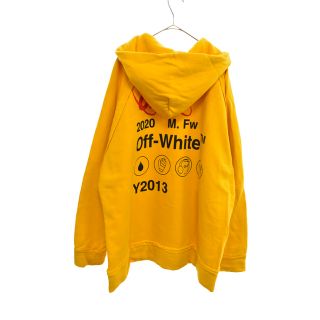 OFF-WHITE オフホワイト 19AW Industrial Y013 Hoodie OMBB057F19E30016  インダストリアルY013フーディ プルオーバーパーカー イエロー